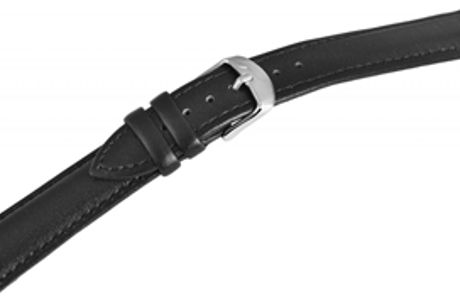 Bracelete para Relógio em Pele Genuína Preto 22 mm por 17.42€ PORTES INCLUÍDOS