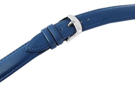 Bracelete para Relógio em Pele Genuína Azul 12 mm por 17.42€ PORTES INCLUÍDOS