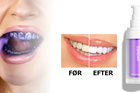 V34 frisk og blegende tandpasta - få skinnende tænder