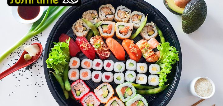  Sushibox (20, 32 of 48 stuks) af te halen bij Sushi Time 