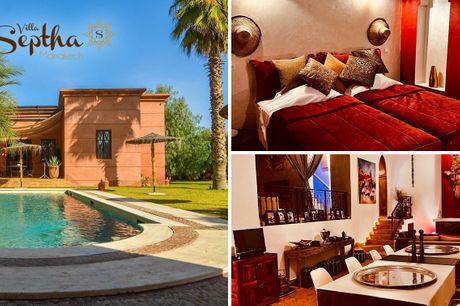  Overnachtingen voor 2-6 personen in een villa Riad in Marrakech 