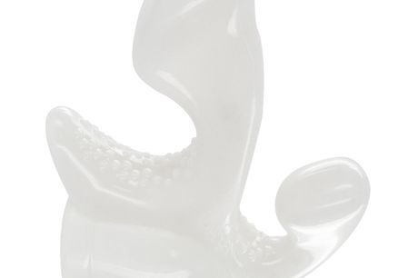 Wand Essentials Tri-gasm Tilbehør - White. Populært tilbehør til din Magic Wand Essentials vibrator. Oplev den pirrende stimulation på klitoris, mod G-punktet og analt. Den største del af Tri-gasm stimulerer op mod G-punktet med sin krumme form, mens den 