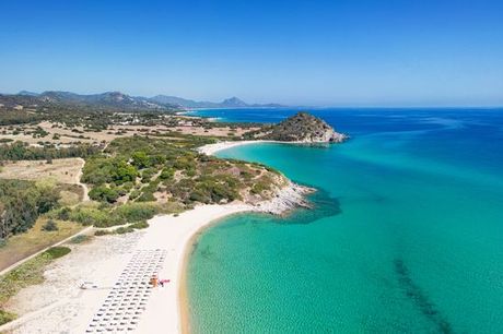 Italia Castiadas - Spiagge San Pietro Resort 4*S a partire da € 291,00. Paradisiaca struttura con servizio spiaggia sul mare cristallino