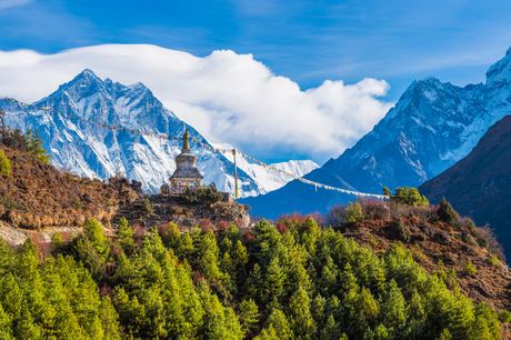 11 eventyrlige dage tæt på hellige templer, Himalayas bjerge, safari, Katmandus travle gader og meget mere.