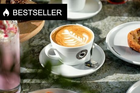 Halv Pris & Frit Valg - Espresso House. Forkæl dig selv med en caféoplevelse i topklasse, hvor hver kop brygges med passion.